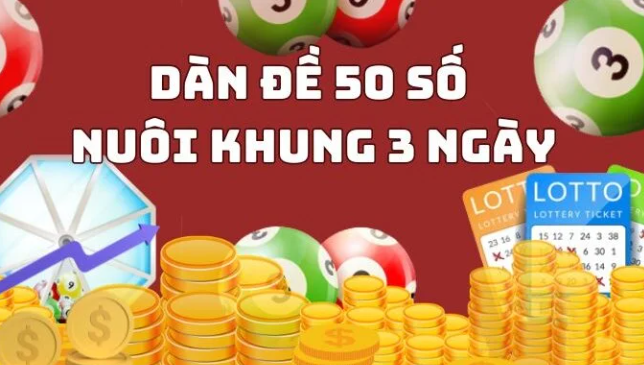 Dàn đề 50 số nuôi khung 3 ngày